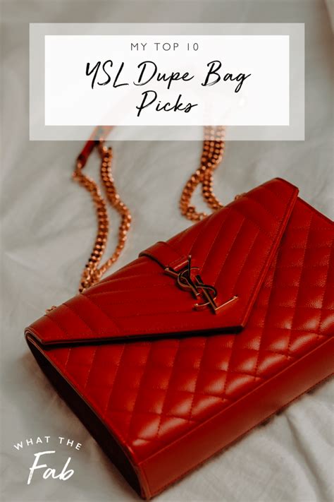 ysl purse replica handbags|ysl dupe bag top 10.